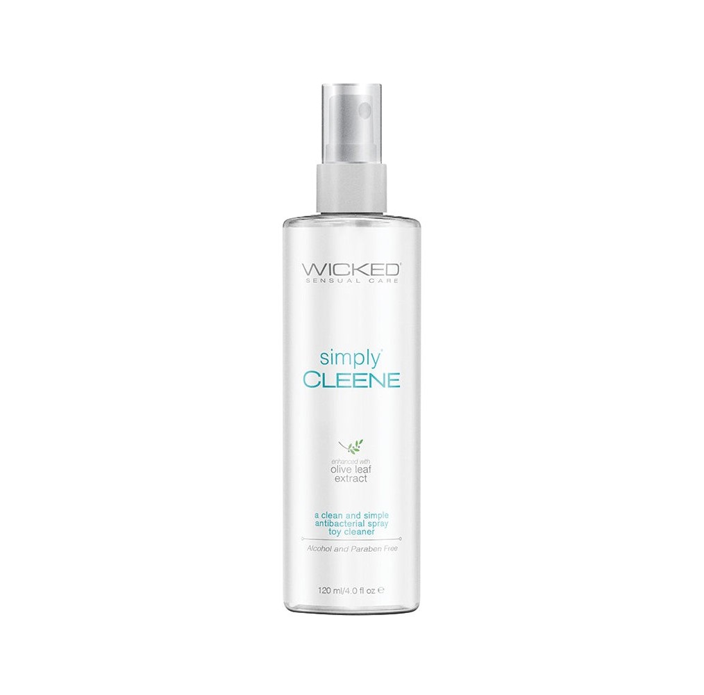 Wicked Simply Cleene Alcohol and Paraben Free Toy Cleaner Spray 4oz